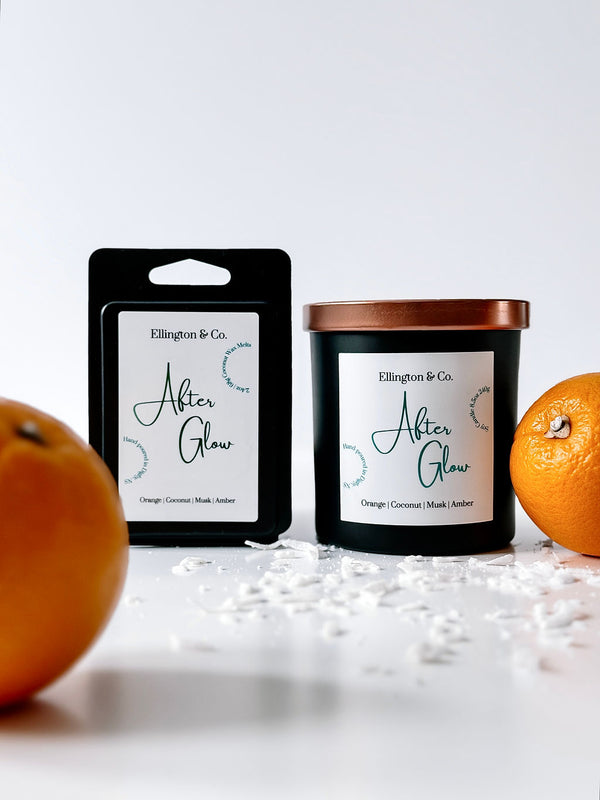 After Glow Soy Candle | Coconut Amber Sunset Candle