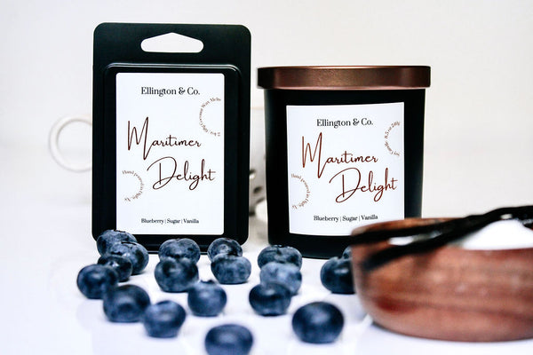 Maritimer Delight | Warm Blueberry Bakery Soy Candle