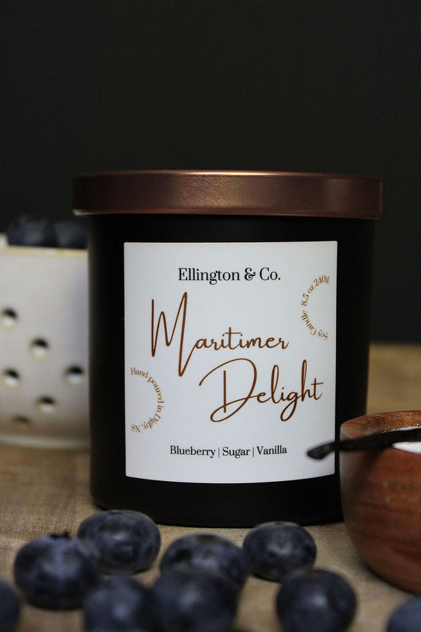 Maritimer Delight | Warm Blueberry Bakery Soy Candle
