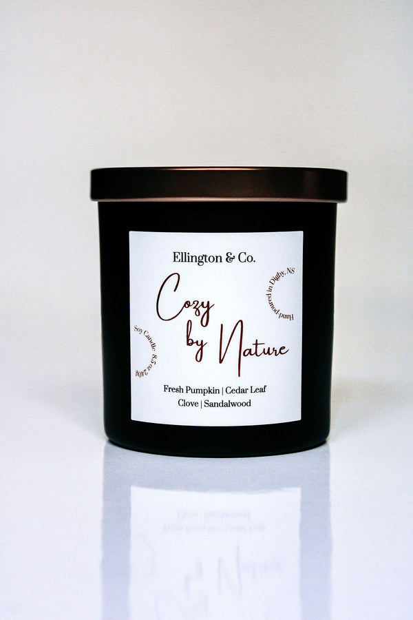 Cozy by Nature Candle | Pumpkin Cedar & Charred Oak Fall Candle