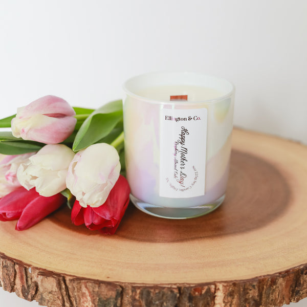 Raspberry Almond Cake - Mother's Day Candle